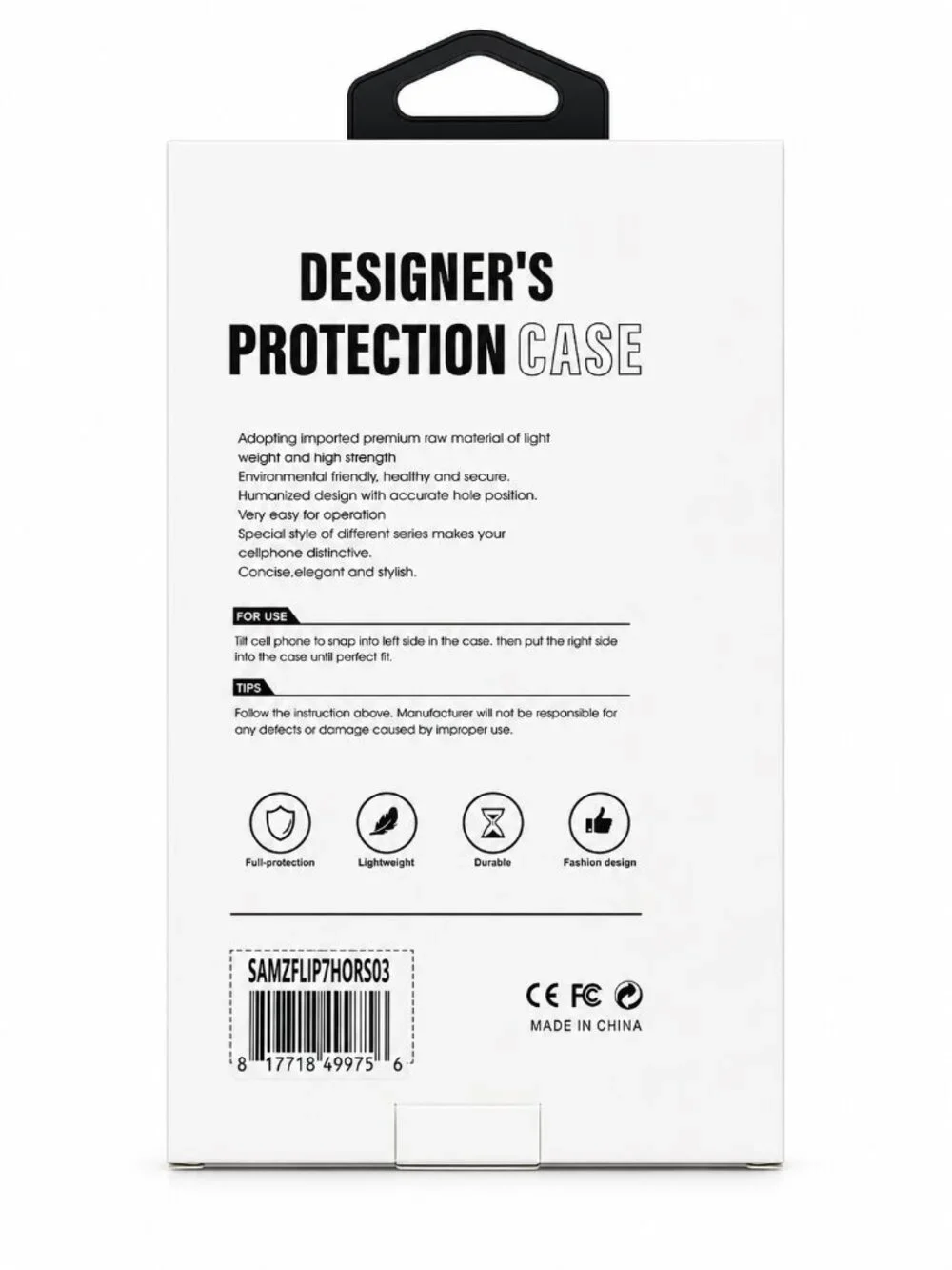 Unbranded protect your